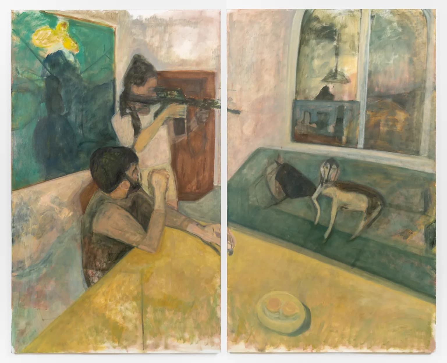 Alex Shnaiderman, diptych