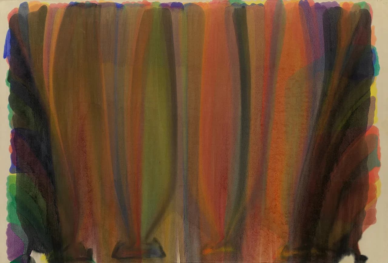 Morris Louis, color field painting