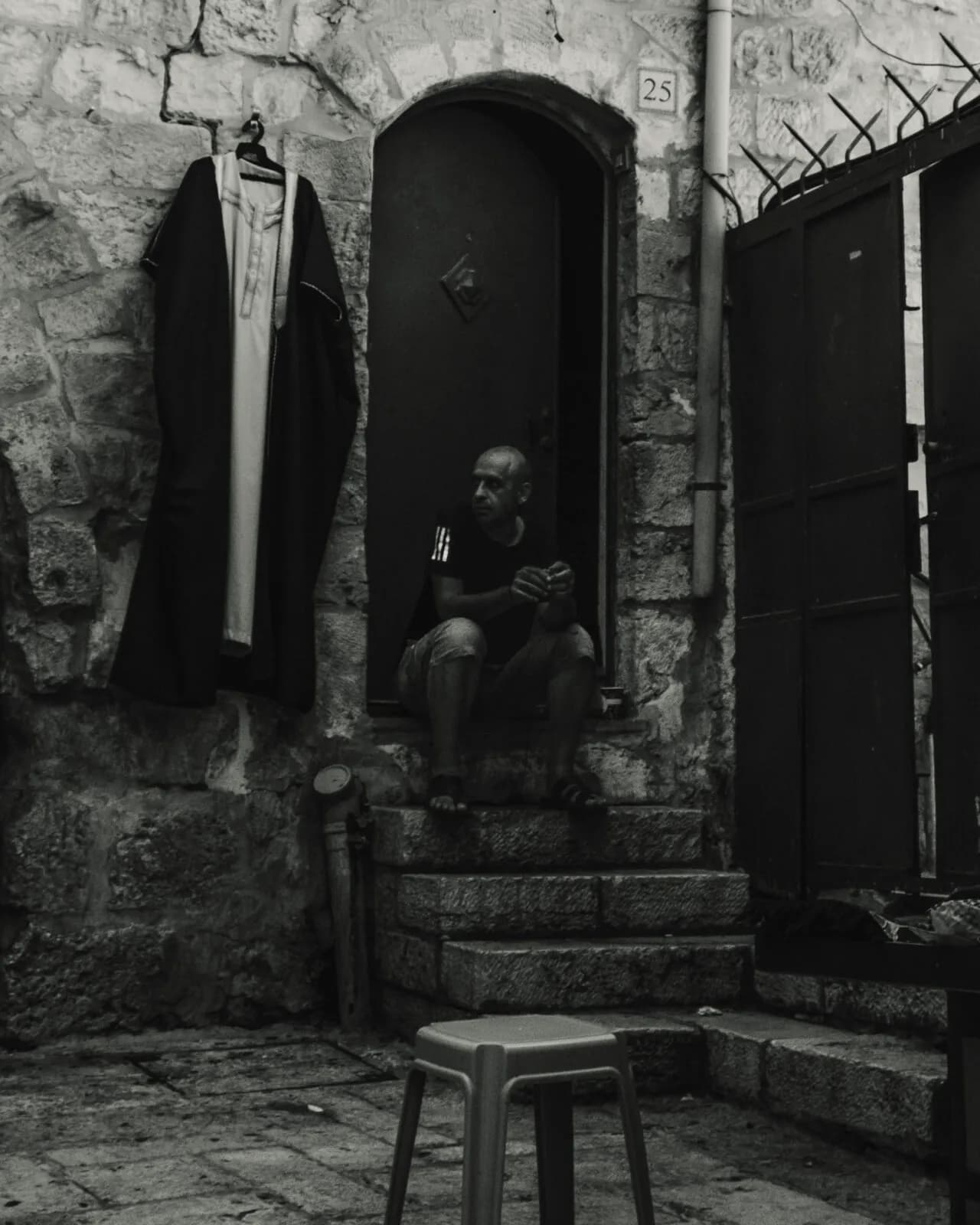 Street portrait, Jerusalem, by Alina Utrobina