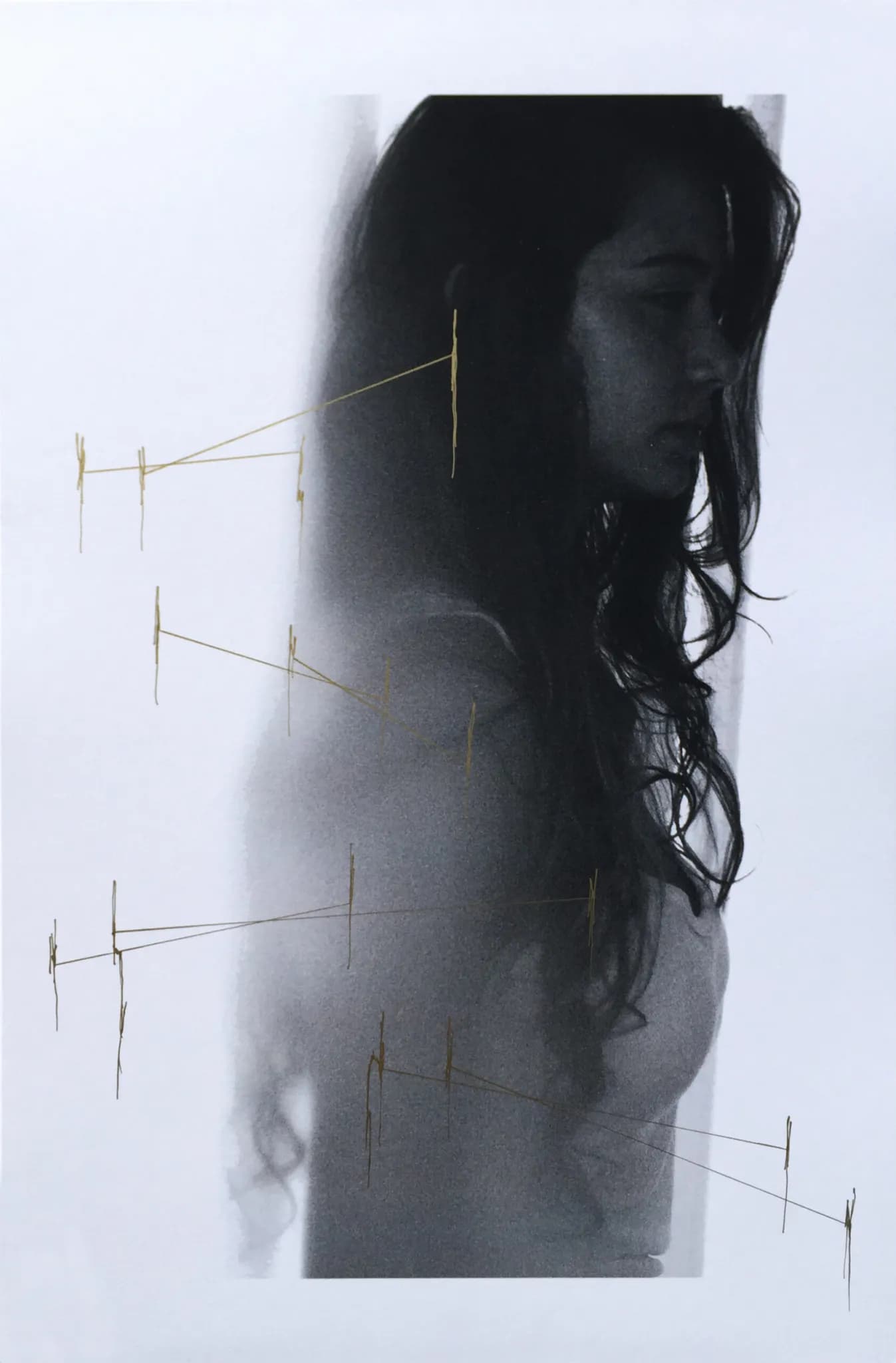 Arik Miranda, Untitled, from Forever and a Day, 2015, felt pen on inkjet print, 49×32 cm