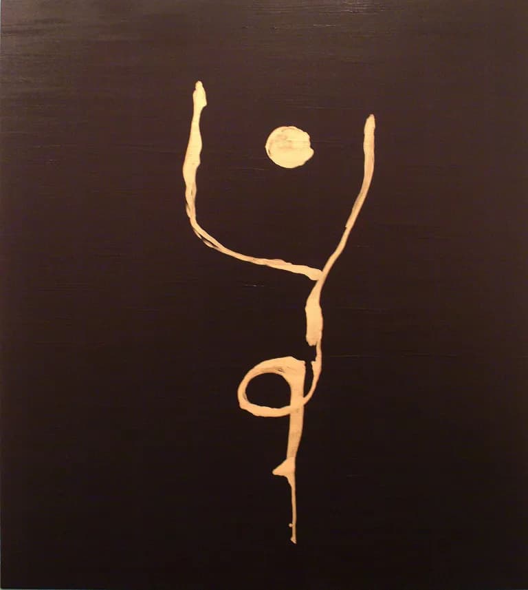 Arik Miranda, Untitled, from the series Drops of the Night, 2009, oil on canvas, 200×180 cm