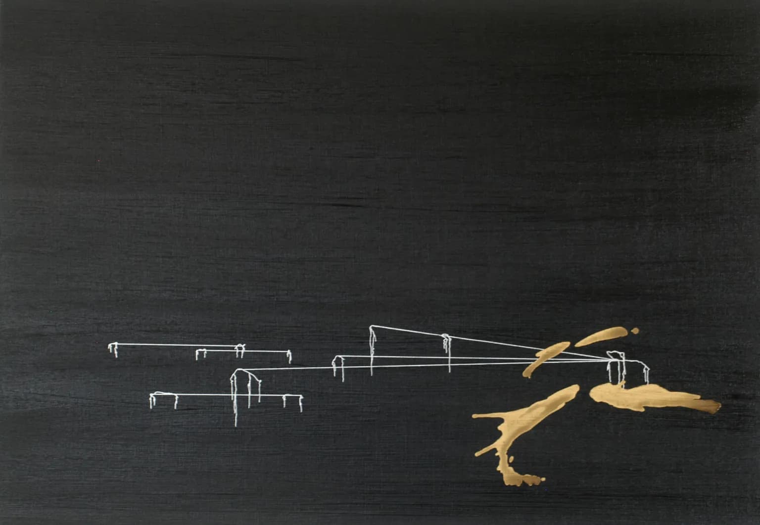 Arik Miranda, Untitled, from the series Drops of the Night, 2009, oil on canvas, 60×86 cm